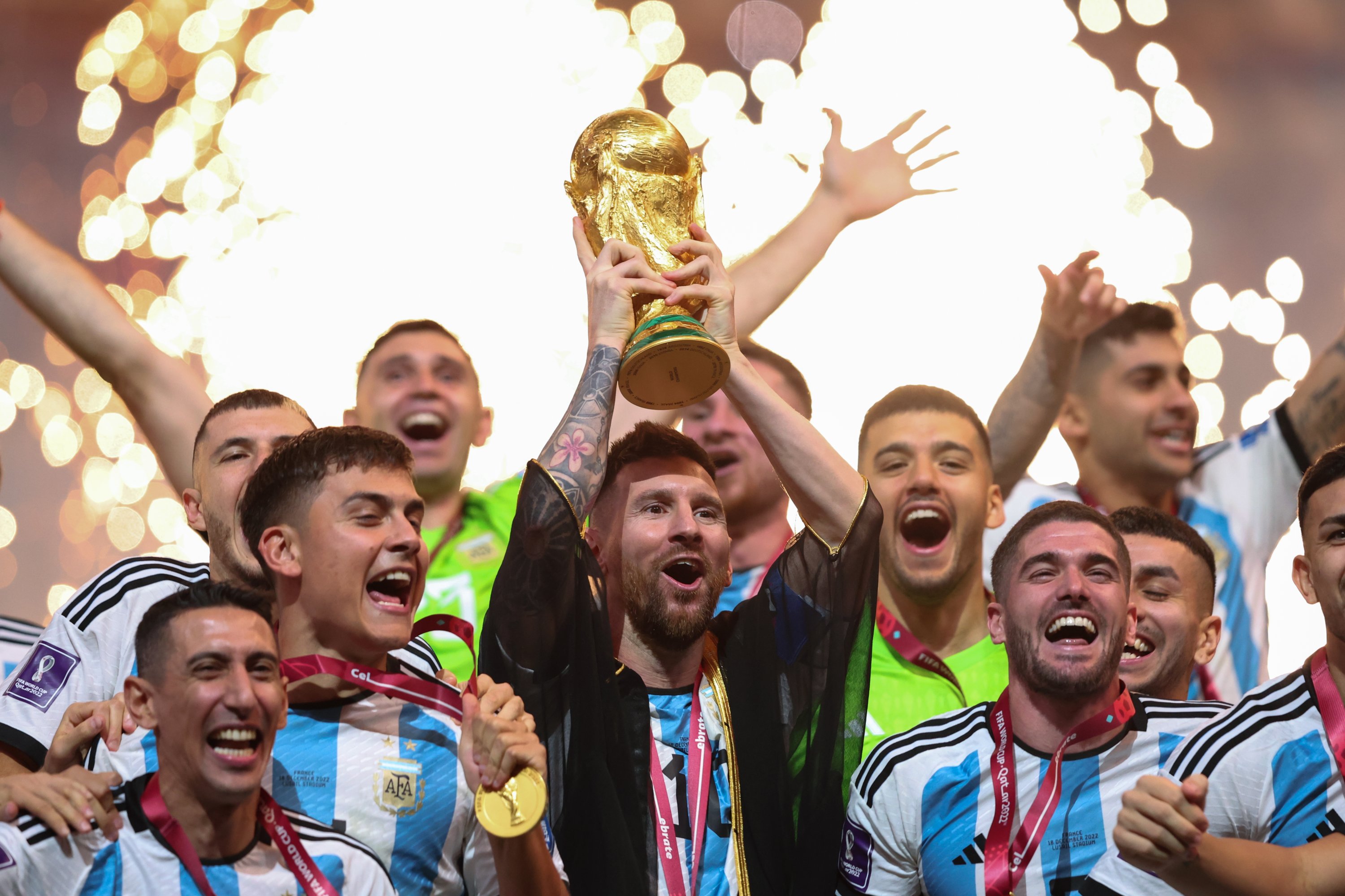 Messi with the Argentina National Football Team, World Cup Finals 2022